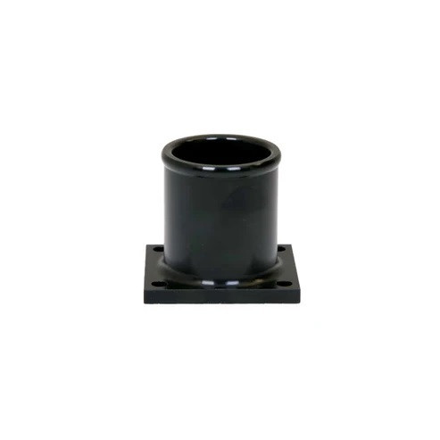 Fuel Pump Adapter - 1-1/4 in Hose Barb - Aluminum - Black Anodized - Waterman Fuel Pumps - Each