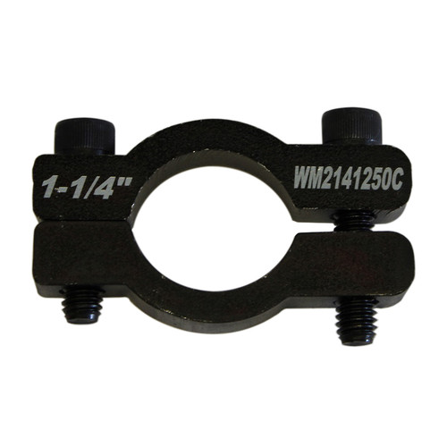 Suspension Limiter Chain Mount - Clamp-On - Steel - Black Oxide - 1-1/4 in OD Tube - Each