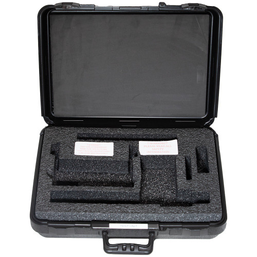 Suspension Load Stick Case - 21 x 16 x 8 in - Foam Lined - Plastic - Black - Each