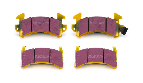 Brake Pads - Yellow Stuff - High Friction - Front - Para-Aramid - GM Metric Calipers - Set of 4 Brake Pads - Yellow Stuff - High Friction - Front - Para-Aramid - GM Metric Calipers - Set of 4
