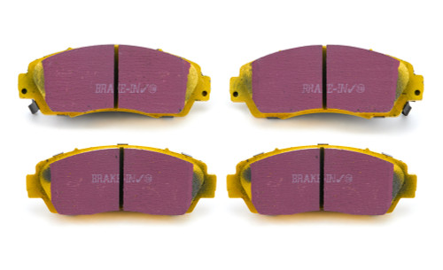 Brake Pads - Yellow Stuff - High Friction - Front - Para-Aramid - Honda CR-V 2012-23 - Set of 4