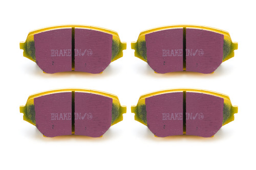 Brake Pads - Yellow Stuff - High Friction - Front - Para-Aramid - Mazda Miata 2005-15 - Set of 4