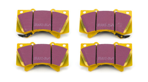 Brake Pads - Yellow Stuff - High Friction - Front - Para-Aramid - Toyota Fullsize SUV 2008-21 - Set of 4