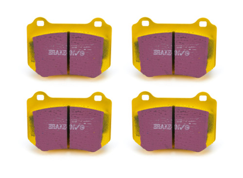 Brake Pads - Yellow Stuff - High Friction - Rear - Para-Aramid - Subaru WRX or STI 2018-21 - Set of 4