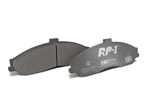 Brake Pads - RP-1 - High Friction - Front - Para-Aramid - Chevy Corvette 1997-2013 - Set of 4 Brake Pads - RP-1 - High Friction - Front - Para-Aramid - Chevy Corvette 1997-2013 - Set of 4