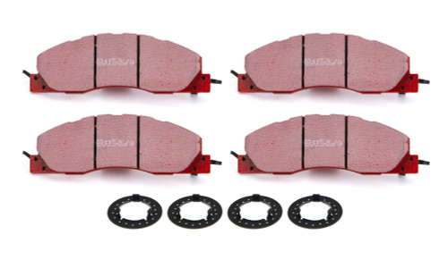 Brake Pads - Orange Stuff Heavy Duty - High Friction - Front - Carbon Metallic - Dodge Ram Fullsize Truck 2009-20 - Set of 4