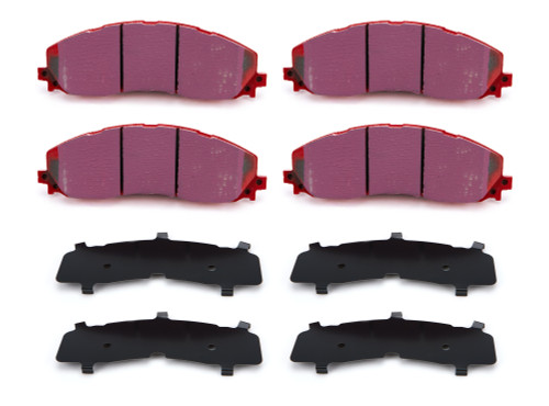 Brake Pads - Orange Stuff Heavy Duty - High Friction - Front - Carbon Metallic - Ford Fullsize Truck 2013-22 - Set of 4