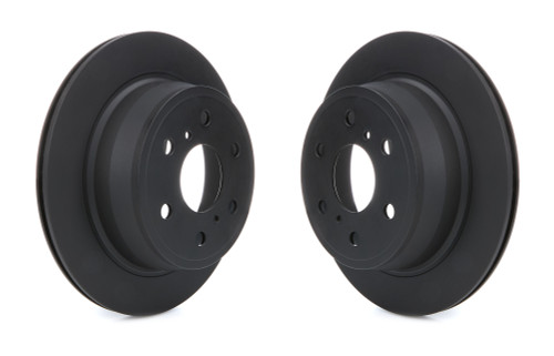 Brake Rotor - Premium - Rear - 13.600 in OD - 20 mm Thick - 6 x 5.5 in Bolt Pattern - Iron - Gray Paint - GM 2007-24 - Pair