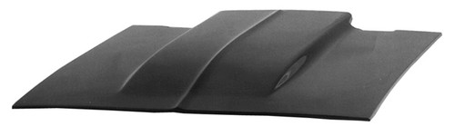 Hood - Cowl Induction - Lift-Off - 2 in Tall Cowl Scoop - Fiberglass - Black - GM F-Body 1967-69 - Each