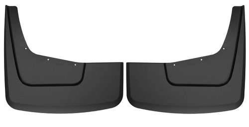 Mud Flaps - Mud Guards - Rear - Plastic - Black - GM Fullsize Truck 2020-24 - Pair