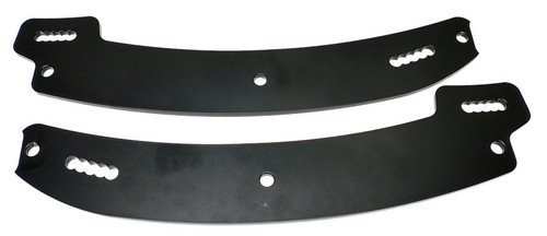 Four Link Bracket - Chassis Bracket - Passenger Side - Double Slot - Aluminum - Black Powder Coat - Longhorn Chassis - Pair Four Link Bracket - Chassis Bracket - Passenger Side - Double Slot - Aluminum - Black Powder Coat - Longhorn Chassis - Pair