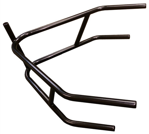 Bumper - Post - Braces - Rear - 1 in OD Tube - Chromoly - Black Powder Coat - Triple X Sprint Car - Each