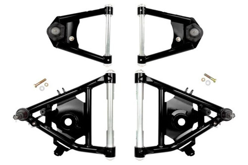 Control Arm - Street Performance - Tubular - Lower / Upper - Polyurethane Bushings - Hardware Included - Steel - Black Powder Coat - Coil-Over - GM Fullsize Truck 1973-87 - Kit Control Arm - Street Performance - Tubular - Lower / Upper - Polyurethane Bushings - Hardware Included - Steel - Black Powder Coat - Coil-Over - GM Fullsize Truck 1973-87 - Kit