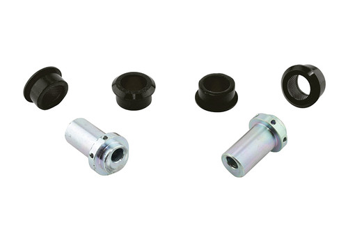 Control Arm Bushing - Rear - Upper - Steel / Polyurethane - Zinc Oxide / Black - Subaru Outback / Legacy - 1998-2007 - Kit