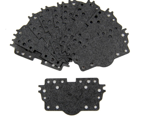 Metering Plate Gasket - 0.031 in Thick - Composite - Metering Block - Secondary - Holley 4160 Carburetors - Set of 10