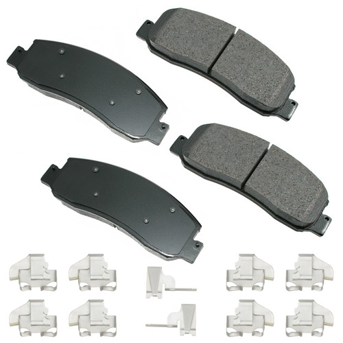 Brake Pads - ProAct Ultra-Premium - Front - Hardware Included - Ford Fullsize Truck 2008-12 - Set of 4