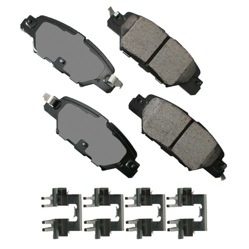 Brake Pads - ProAct Ultra-Premium - Rear - Hardware Included - Mazda CX-5 2016-18 - Set of 4