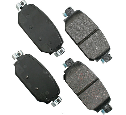 Brake Pads - ProAct Ultra-Premium - Rear - Hardware Included - Mazda 3 2017-18 - Set of 4
