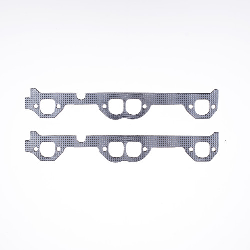 Exhaust Header / Manifold Gasket - 1.463 x 1.471 in D Port - Steel Core Laminate - Small Block Chevy - Pair