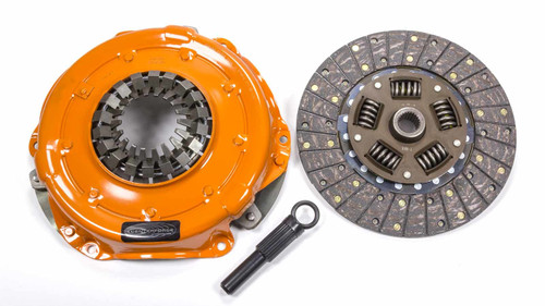 Clutch Kit - Dual Friction - Single Disc - 10.406 in Diameter - 1 in x 23 Spline - Sprung Hub - Organic / Carbon - Mopar - Kit