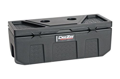 Tool Box - 35 in Long - 14 in Wide - 13 in Tall - Plastic - Black - Each