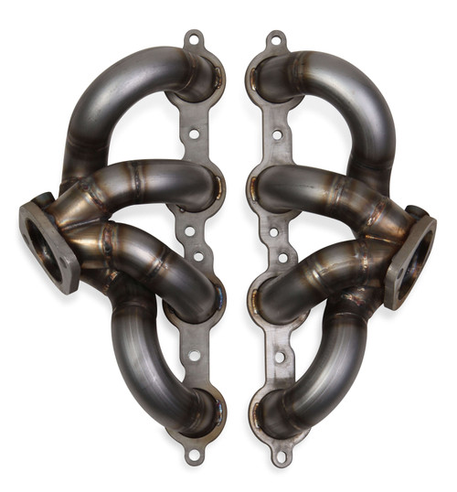 Headers - Blackheart - Shorty - 1-3/4 in Primary - 3 in Collector - Stainless - Natural - GM LS-Series - Chevy Corvette 2005-13 - Pair