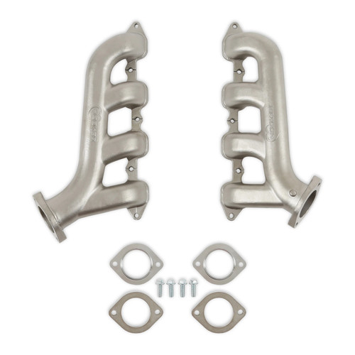 Exhaust Manifold - BlackHeart - 2-1/2 in Outlet - Stainless - Natural - GM LT-Series - Pair