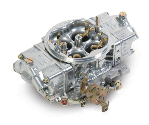 Carburetor - Street HP - Model 4150 - HP Street - 4-Barrel - 750 CFM - Square Bore - No Choke - Mechanical Secondary - Dual Inlet - Aluminum - Tumble Polished - Each
