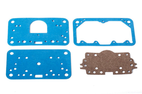 Carburetor Gaskets - Reusable - 0.063 in Thick - Composite - Fuel Bowls / Metering Blocks / Metering Plate - Holley Carburetors - Kit