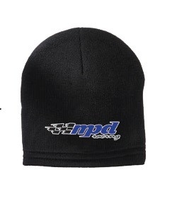Hat - Beanie - Embroidered MPD Logo - Black - Each