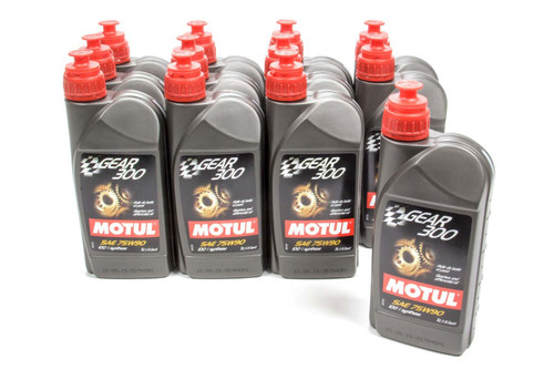 Gear Oil - Gear 300 - 75W90 - Synthetic - 1 L Bottle - Set of 12