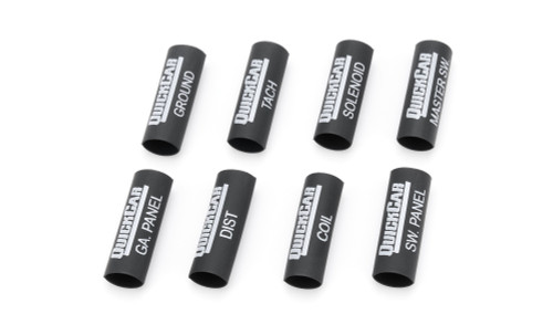 Shrink Sleeve Tubing - Labeled - Ignition Harness - Set of 8 Shrink Sleeve Tubing - Labeled - Ignition Harness - Set of 8