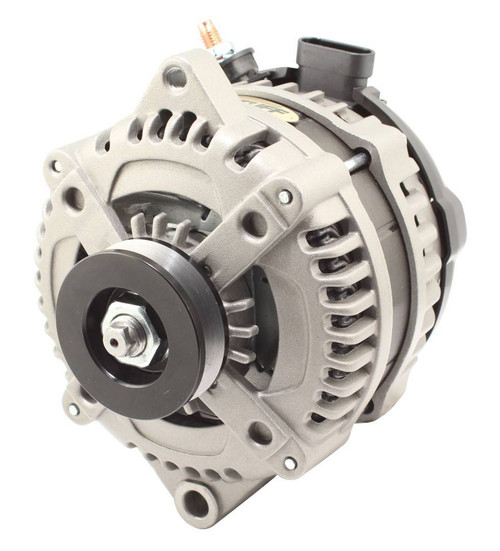 Alternator - Factory Cast PLUS - 225 amps - 12V - OEM - Single V-Belt Pulley - Aluminum Case - Natural - GM - Each