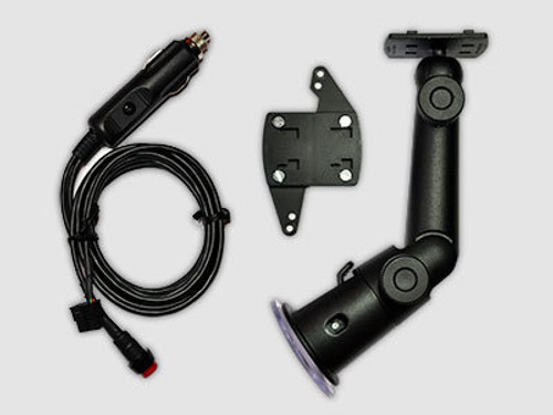 Computer Mounting Bracket - G-Series - Windshield Mount - Suction Cup - Car Charger Included - Monit Rally Computers - Each Computer Mounting Bracket - G-Series - Windshield Mount - Suction Cup - Car Charger Included - Monit Rally Computers - Each