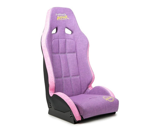 Seat - Defender - Side Bolsters - Harness Openings - Vinyl - Purple / Pink - Each