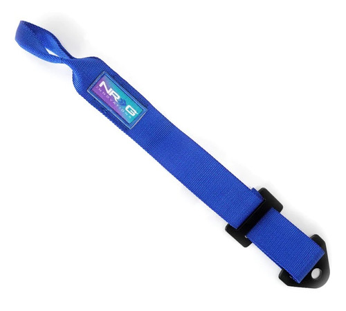 Tow Strap - Loop - 6600 lb Capacity - Bolt-On / Wrap Around - Nylon - Blue - Each