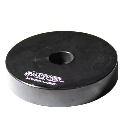 Spring Cup - Raised 1 in - 5 in Springs - Steel - Black Zinc Oxide - Universal - Each