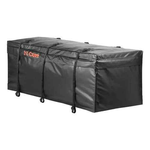 Cargo Bag - 56 x 22 x 21 in Tall - Zipper / Hook and Loop Closure - Vinyl - Black - Curt Cargo Carriers - Each