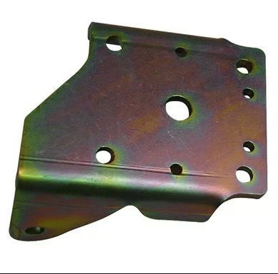 Shock Plate Bracket - Bolt-On - Lower - Passenger Side - Steel - Cadmium Plated - GM F-Body 1967-69 - Each