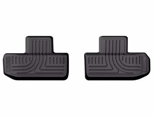 Floor Liner - X-ACT Contour - 2nd Row - Plastic - Black / Textured - Dodge Challenger 2016-23 - Pair