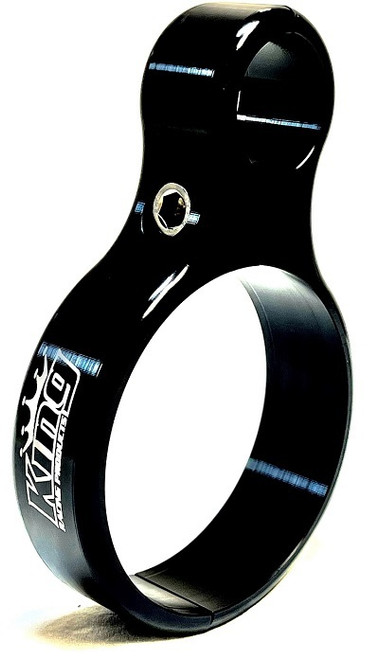 Fire Extinguisher Mount - Clamp-On - 1-3/8 in Tubing - 5 lb Lifeline 360 Bottle - Aluminum - Black Anodized - Each