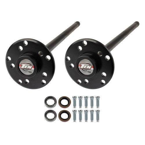 Axle Shaft - Performance Rear Axle Kit - 30.563 in / 29.04 in Long - 30 Spline - Steel - Black Oxide - Dana 35 - Various Jeep Applications 1989-97 - Kit