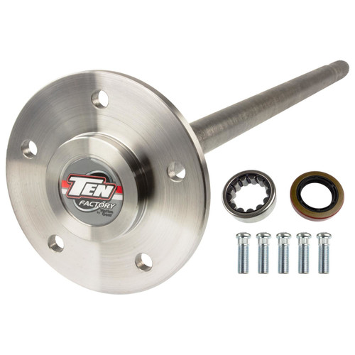 Axle Shaft - Performance Rear Axle Kit - 31.37 in Long - 28 Spline - Steel - Natural - GM 10-Bolt - GM Fullsize Truck 1979-89 - Each