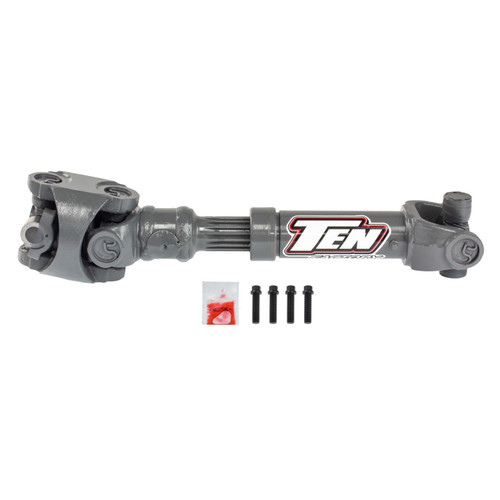 Drive Shaft - Performance - 1310 U-Joints - Hardware Included - Chromoly - Gray Paint - Rear - Jeep Wrangler TJ 1997-2006 - Each