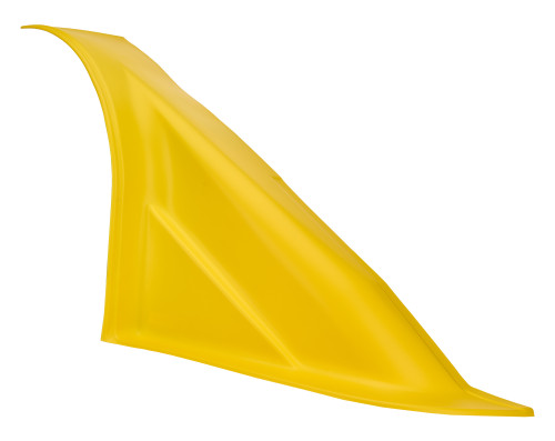 Fender - Outlaw - Passenger Side - Plastic - Yellow - Asphalt Late Model - Each