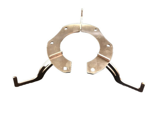 Compressed Gas Tank Accessory Holder - 3 Hooks - Stainless - Natural - Each Compressed Gas Tank Accessory Holder - 3 Hooks - Stainless - Natural - Each