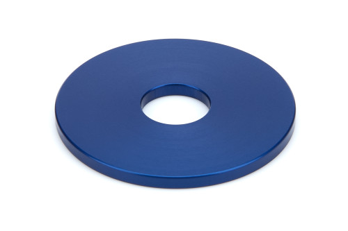 Flat Washer - Bump Stop Divider - 14 mm ID - 50 mm OD - 3 mm Thick - Aluminum - Blue Anodized - Each