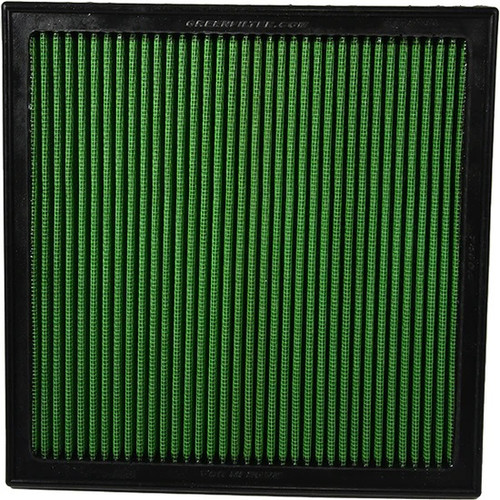 Air Filter Element - Panel - OE Replacement - Reusable Cotton - Green - Ford Fullsize Truck 2020-24 - Each