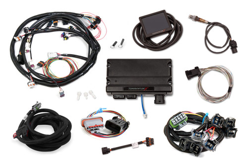 Engine Control Module - Terminator X - 3.5 in Touchscreen - Wiring Harness - 5.0 L - Ford Mustang 1979-93 - Kit