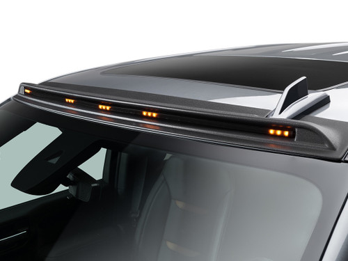 Clearance Light - Aerocab - Roof Mount - Amber LED - Plastic - Black - Ford Midsize SUV 2021-24 - Kit